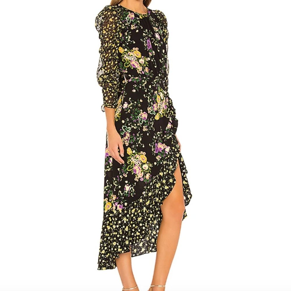 NWT - For Love and Lemons Ross Midi Dress